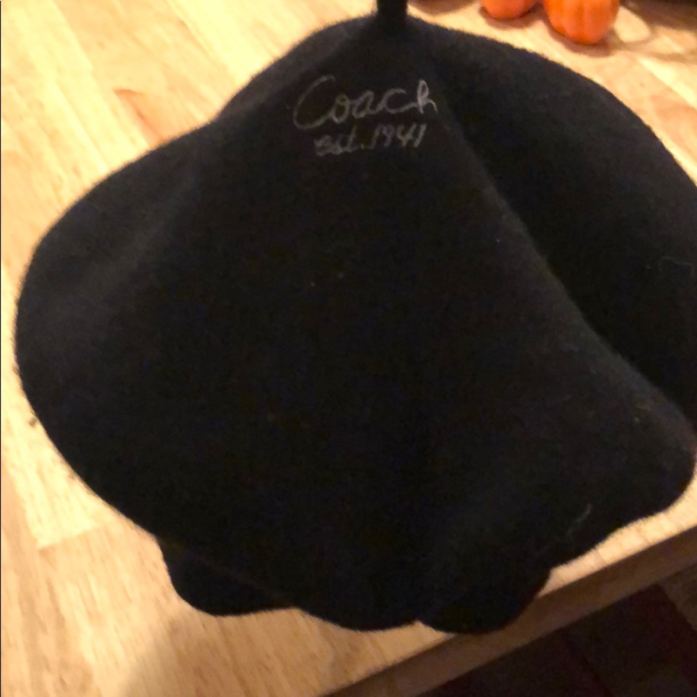 Coach beanie hat